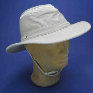 TILLEY ® TMH55 sable Chapeau Pliable En Coton Bio et chanvre