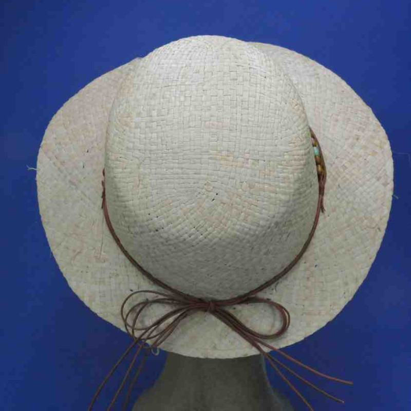 Bandeau Large En Paille De Raphia Tressé – Marron – Pour Femme Et Fille – Accessoire D'été Bohème Pour Cheveux – Cadeau Anniversaire