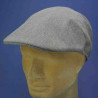 Casquette plate vintage  grise pour homme été : couleur - gris, taille - 61cm