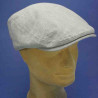 Casquette gatsby d'été en coton gris : couleur - gris, taille - S.55-56 cm