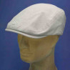 Casquette gatsby d'été en coton beige : couleur - beige, taille - S.55-56 cm