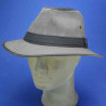 chapeau auckland treck en coton bicolore homme et femme : couleur - marron 0, taille - S.54.55cm