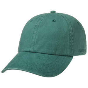 STETSON casquette visiére en coton vert upf 40