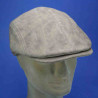 Casquette homme  pluie beige en coton recyclé : couleur - beige, taille - 55cm