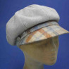 Gavroche casquette laine femme beige caramel : couleur - beige, taille - elastiqué de 54 cm à 58 cm