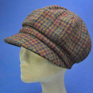 Gavroche casquette haut de gamme laine femme ocre