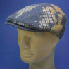 Casquette anglaise jean alfonso d'este : couleur - jean, taille - 57cm