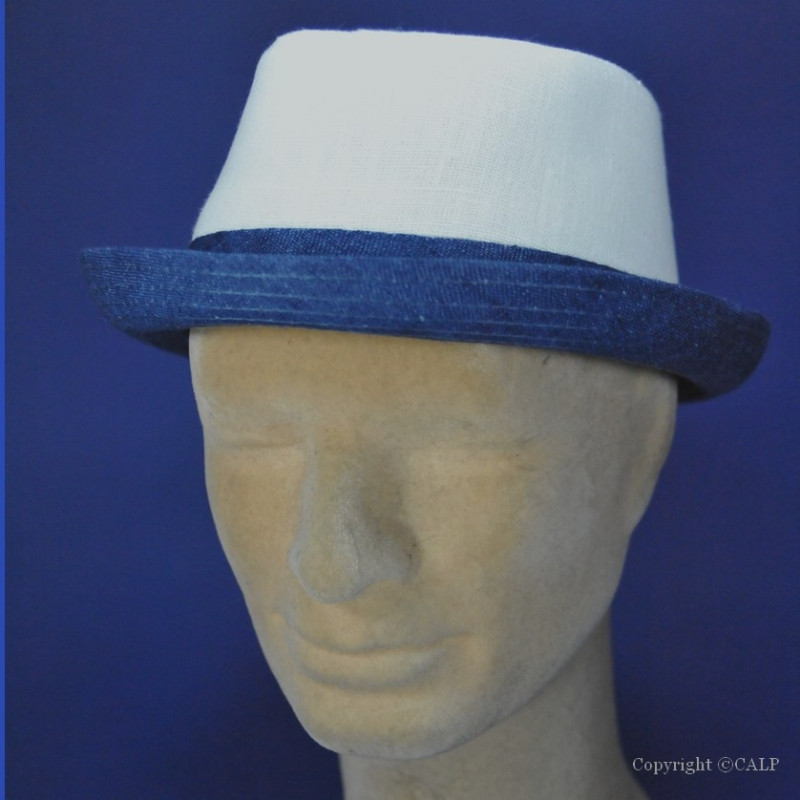 Chapeau Porkpie En Laine Noire Pour Homme - Taille Unique (56-58 Cm) - Style Vintage Avec Bandeau Ajustable