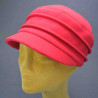 Casquette femme en polaire fuschia : couleur - fushia, taille - elastiqué de 54 cm à 58 cm