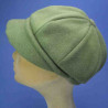 casquette gavroche vert moyen plateau : couleur - vert , taille - elastiqué de 54 cm à 58 cm