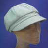 casquette gavroche polaire vert grand plateau : couleur - vert amande, taille - elastiqué de 54 cm à 58 cm