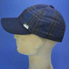 casquette navy imprimée laine protége oreilles hommes : couleur - navy, taille - 62cm