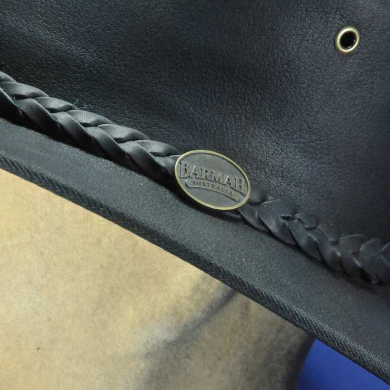 Bosal Cintre En Cuir De Kangourou Tressé - Prana Ranch - Personnalisé (Neuf, Défaut Mineur Possible)
