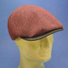 casquette gatsby laine et soie bordeaux : couleur - bordeaux, taille - 57cm