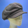 casquette gavroche polaire marron trés grand plateau : couleur - marron 0, taille - elastiqué de 54 cm à 58 cm