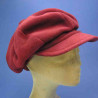 casquette gavroche polaire rubis trés grand plateau : couleur - rubis, taille - elastiqué de 54 cm à 58 cm