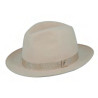 chapeau feutre de poils haut de gamme roulable et pliable naturel : couleur - naturel, Mixte - Homme et Femme, taille - 55cm