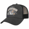 Trucker STETSON baseball adventurer anthracite homme et femme : couleur - anthracite 15, Taille Réglable - de 55 à 62cm