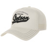 Casquette trucker STETSON baseball heritage blanc : couleur - blanc, Taille Réglable - de 55 à 62cm