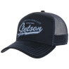 Casquette trucker STETSON baseball heritage navy : couleur - navy, Taille Réglable - de 55 à 62cm