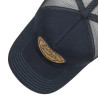 Casquette STETSON trucker philadelphia : couleur - navy, Taille Réglable - de 55 à 62cm