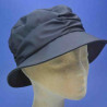 chapeau de pluie noir femme imperméable sympatex : couleur - noir, taille - 55cm