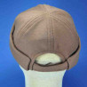 bonnet docker de couleur marron en laine de caban : couleur - marron , Taille Réglable - de 55 à 60cm