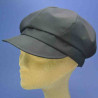 casquette gavroche de pluie noir femme imperméable sympatex : couleur - noir, taille - elastiqué de 54 cm à 58 cm