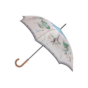 Piganiol Parapluie femme canne montoriol