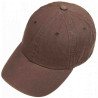 STETSON casquette visiére en coton marron upf 40 : couleur - marron 0, Taille Réglable - de 55 à 62cm