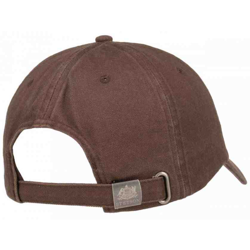 Casquette visière STETSON coloris marron | Casquette anti-UV mixte