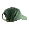 STETSON casquette  visiére en coton lenloy vert upf 40 : couleur - vert , Taille Réglable - de 55 à 62cm