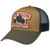 Casquette STETSON trucker collector marron : couleur - marron 0, Taille Réglable - de 55 à 62cm