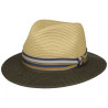 STETSON chapeau traveler toyo été homme : couleur - beige-kaki, taille - S.54.55cm