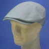 Casquette d'été en lin homme olive : couleur - olive, taille - 55cm