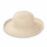 Chapeau femme anti UV ivoire grand bord forme breton : couleur - -ivoire-, Taille Réglable - de 54 à 58cm lien intérieur