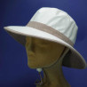 Chapeau vieux rose moyen bord anti UV homme et femme : couleur - vieux rose, Taille Réglable - par lacet 59cm à 61cm