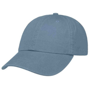 STETSON casquette visiére base ball en coton bleu clair upf 40