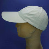 Casquette baseball réglable longue visière écru coton : couleur - écru, Mixte - Homme et Femme, Taille Réglable -  de 54cm à 61 cm