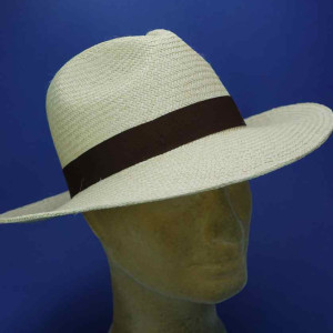 Chapeau Panama alon naturel fedora homme femme