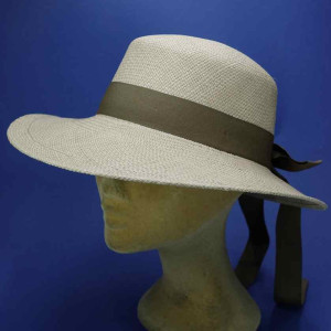 panama grande casquette naturel pour femme