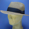 Chapeau paille traveler pour homme et femme navy : couleur - navy, Mixte - Homme et Femme, taille - 55cm