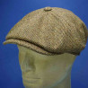 béret casquette pure laine vierge peaky blinders irlandaise flechet camel : couleur - camel-, taille - 59cm