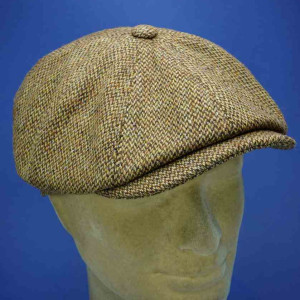 béret casquette pure laine vierge peaky blinders irlandaise flechet camel