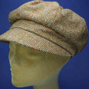 gavroche Harris tweed haut de gamme hiver femme feuille d'automne Fabrication Française MTM