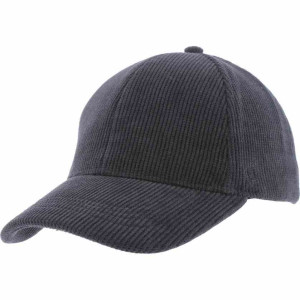 Casquette baseball velours marine homme et femme hermann