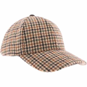 Casquette marron baseball laine polyester homme hermann