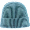 Bonnet court uni avec revers pour homme et femme bleu hermann : couleur - bleu pétrole, Mixte - Homme et Femme, Taille Réglable -  de 54cm à 61 cm