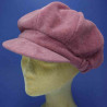 Gavroche casquette femme  polyester polaire vieux rose : couleur - vieux rose, taille - elastiqué de 54 cm à 58 cm