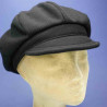 gavroche casquette polyester hiver femme noir : couleur - noir, Mixte - Femme, taille - Elastiqué 54 à 57cm